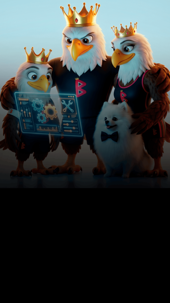 Blessed-player-família-navegando-pelo-app-celular